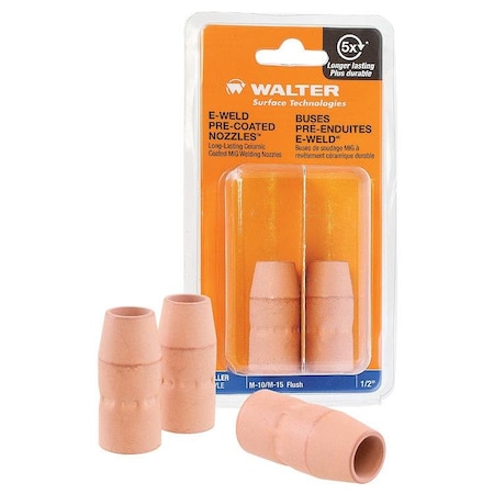 Walter Surface Technologies E-Weld Pre-Coated Nozzle Wn Miller Style M-10/M-15 1/2 F 54C113